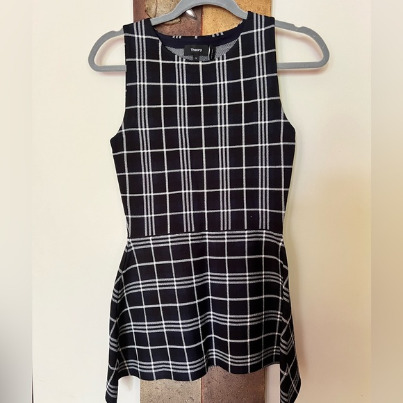 Theory Peplum Stretchy Tank - Picture 1 of 5